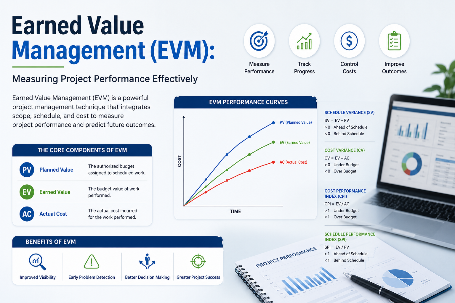 Earned Value Management (EVM): Measuring Project Performance Effectively